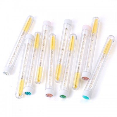 Disposable Make Up Brushes bendable Plastic Mascara Brush Lash Wands Eyelash Extension Brushes