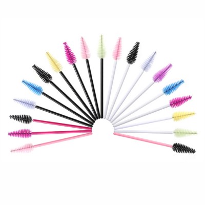 Wholesale Eyelash Extension Brush Disposable Eyelash Brush Brow and Lash Comb