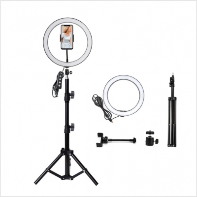 160cm High LED Light Selfie Portable Beauty Makeup Light Photography Flash Camera Bright Lamp For Mobile Phone