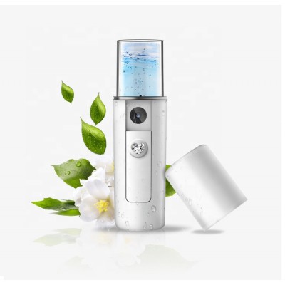 Mini Beauty Portable Wireless Use USB Rechargeable Nano Facial Spray Humidifier Steamer