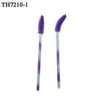 New Developing Permanent Makeup Eyelash Spoolie Brush Purple Color Eyelash Extension Brush With Low Price